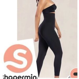 SHAPERMINT Curveez High Waisted Shaping Black Leggings